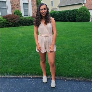 Light Pink American Eagle Romper